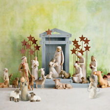 6/10/20PCS Willow Tree Nativity Figures Statue Hand Painted Decor Christmas Gift picture