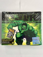 2003 Marvel Incredible Hulk Factory Sealed Trading Card Box 24 Packs Upper Deck picture
