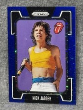2025 Panini Prizm The Rolling Stones #17 Blue Confetti MICK JAGGER picture