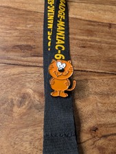 Heathcliff The Orange Cat Enamel Pin Badge 80s Cartoon Cute Nostalgic Gift Idea picture