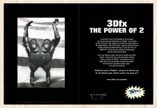 1998 Voodoo 2 3dfx Original Advertisement v1 picture