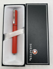 Sheaffer Red Award Ballpoint Pen Black Ink In Box picture