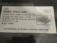 Vintage Jobar's Underbed Storage Basket New in Box picture