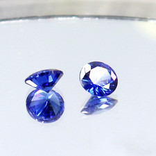 1.70 CT Natural Round Cut Blue Sapphire GGI Certified Loose Gemstone Best Offer picture