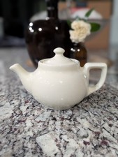 Vintage Hall Ivory Individual Teapot Made In USA in Excellent Condition picture
