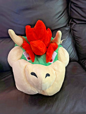 Super Mario Brothers Bros Bowser Plush Hat Cosplay Halloween Kids Adult Gift Toy picture