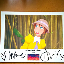 MINNIE DRIVER    Disney Tarzan Jane Porter Signed Autographed Photo -  picture