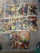 The Amazing Spider-Man Comic Lot Of 18 Books Ranging From 227-387 & 101 2nd Pr picture
