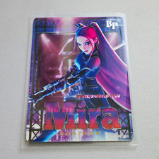 KAYOU KPop Demon Hunters HUNTX WORLD TOUR Mira BP-002 Hologram Trading Card picture
