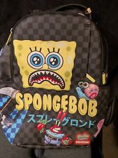 Sprayground Spongebob Anime  USED Good Condition RARE picture