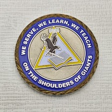 USAFA Department of English and Fine Arts Challenge Coin picture
