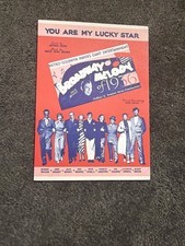 Vintage 1935 New Orleans CLAY Postcard Broadway Melody of 1936 Jack Benny picture