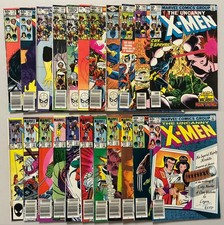 UNCANNY X-MEN LOT of 22 different between #144-197 1981 Marvel (1363) picture