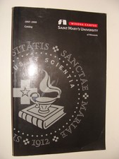St Mary's University Winona Minnesota 1997 - 1999 Course Catalog picture