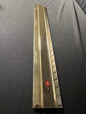 Vtg Mercury Aircraft Inc Logo Metal 12