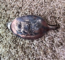 Vintage Wm Rogers Silverplate Thomas Jefferson Presidential Spoon picture