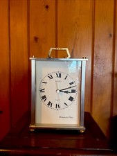 The Seiko Westminster-Whittington Chime Brass Mantel Carriage Clock Japan Runs picture