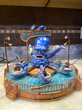 Rare Lemax Spooky Town Oct-O-Squeeze Carnival Ride #84800 - Retired Collectible picture