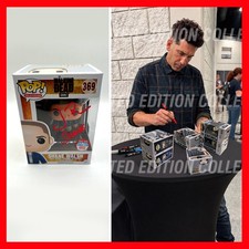 JON BERNTHAL SIGNED Shane Walsh Funko POP #369 - The Walking Dead - COA & PIC picture