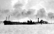 The Suez Crisis 1956 - This was scene entrance to Suez Canal It po- Old Photo 1 picture