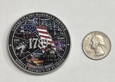 US Marshals Service Challenge Coin Middle District Of Florida 1789 picture