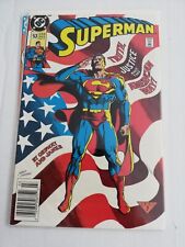 SUPERMAN #53 DC Comics very fine condition Truth Justice American Way Newsstand picture