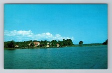 Ocean City MD- Maryland, Herring Creek, Antique, Vintage Souvenir Postcard picture