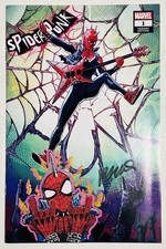 SPIDER-PUNK #1 TONY DANIELS VARIANT (2022) ASM SPIDERMAN HUMBERTO RAMOS REMARQUE picture