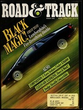 AUGUST 1991 ROAD & TRACK MAGAZINE LAMBORGHINI DIABLO, ALFA ROMEO 164L, STERLING picture