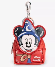 DISNEY MACY'S 100TH PARADE Sorcerer's Apprentice Mickey Bag Keychain LOUNGEFLY picture