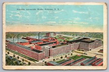 1927 Franklin Automobile Works Factory Plant Syracuse New York Vintage Postcard picture