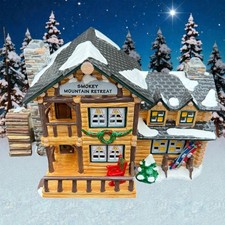 1996 Department 56 Original Snow Village Smokey Mountain Retreat #54872 picture