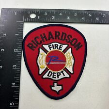 Texas RICHARDSON FIRE DEPT. Patch (Firefighter) 441P picture