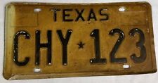 Texas 1975 License Plate Cool Plate Vintage  picture