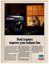 1991 Ford 5610 Tractors - Original Print Advertisement (11x8) picture