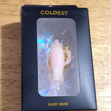 Coldest Baby Mini Forever Pink Keychain Figure, Pink/Gold Plastic & Metal picture