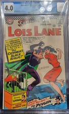 Superman's Girlfriend Lois Lane #70 - D.C. 1966 CGC 4.0 1st SA Catwoman 🔥🔥🔥 picture