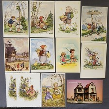 Lot of 12 M.I. Hummel, Joseph Mueller, Lore Karte Postcards Unused Unposted picture