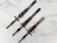 Tuareg ANTIQUE Dagger Ethnic Tribal Knifes  North African Sahara/Sahel Regions picture