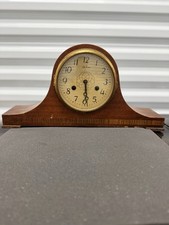 Vintage Seth Thomas 8 Day Key Wind Mantel Clock Wood Case Pendulum picture