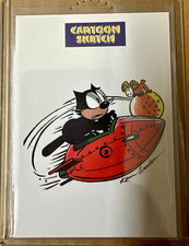 2010 Breygent Felix the Cat Cartoon Sketch Sketch Art Card CN-1 Kevin Graham picture