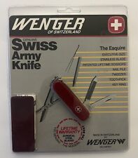 Vintage 1989 Wenger Swiss Army Knife “The Esquire”, 6 Tools & Key Ring - Sealed picture