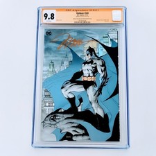 Batman #608 Batman Day Special Edition Foil CGC SS 9.8 Signed By Jim Lee picture