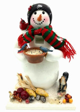 Nutcracker Snowman Birds Feeder 11