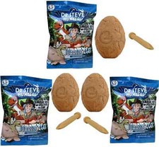 Dr. Steve Hunters Jurassic Eggs Excavation (3 Pack) Dinosaur Skeletons picture