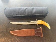 Devon “Butch” Beaver Custom Wart Hog Fighter Knife New River AZ picture