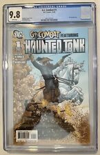 DC Comics G.I. Combat #1 CGC 9.8 Featuring The Haunted Tank 2010 One Shot picture
