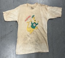 Vintage 60s Distressed Sinclair Oil And Gas Promo Shirt, Youth 14 picture