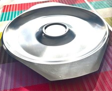 Vintage MCM 18/8 stainless steel chip & dip serving tray made in Denmark picture