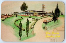 1960 Lake Okoboji Iowa IA Postcard Elm-Brooks Country Club Building Unposted picture